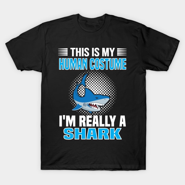 Shark T shirt costume Tee for Men, Women, Kids, and toddlers T-Shirt by kmpfanworks